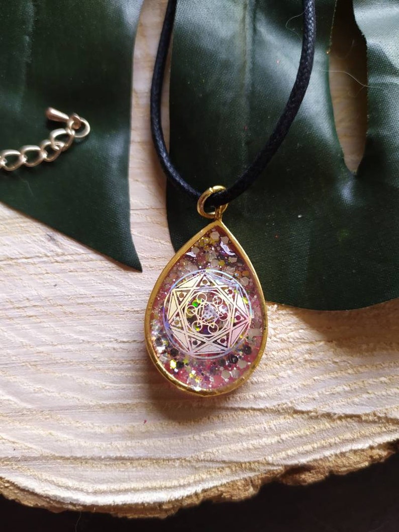 Magic charm necklace witch necklace pendant necklace wicca Etsy