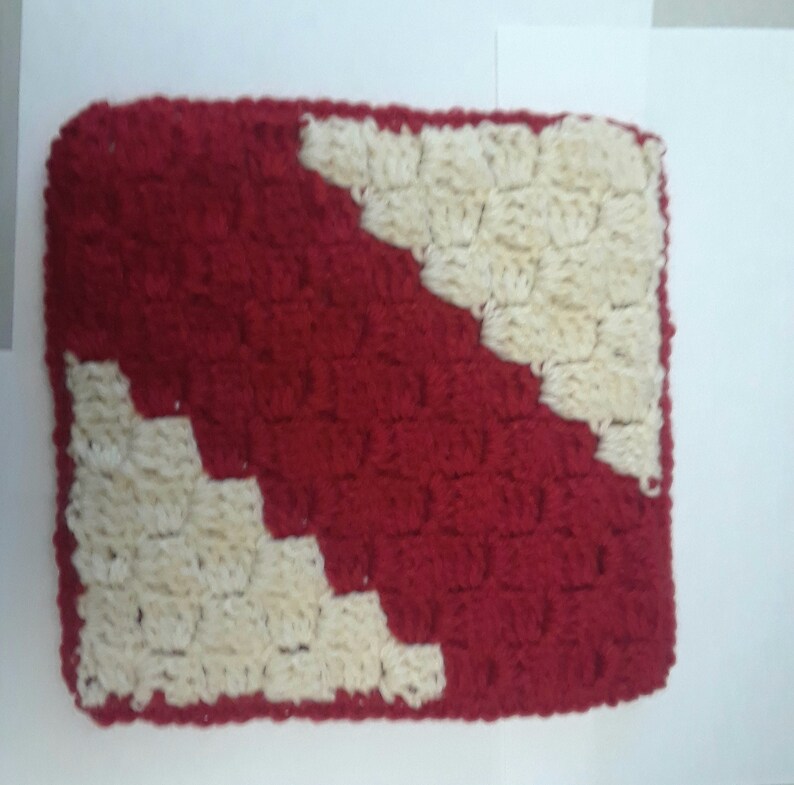 Red and White hot pads