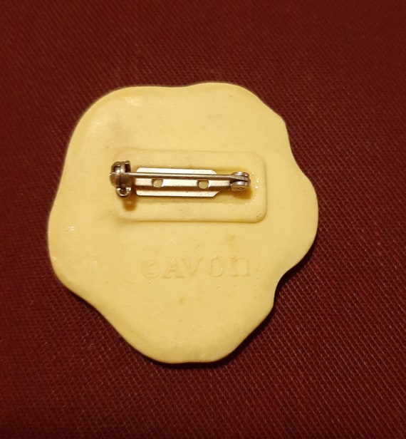 Avon Vintage Pansy Pin - image 2