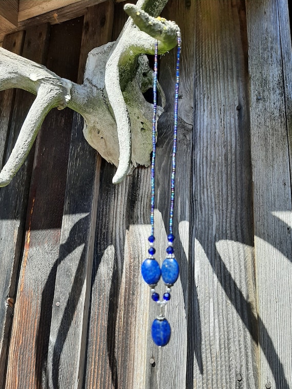 Lapis Lazuli Beaded Necklace