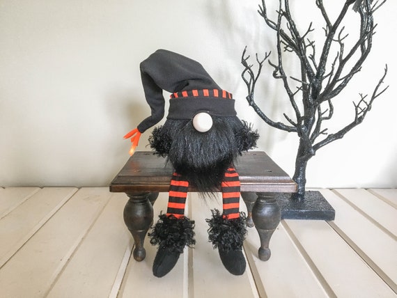 Handmade Halloween Gnome FREE SHIPPING