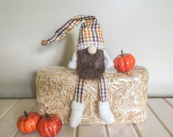 Handmade Fall Harvest Gnome FREE SHIPPING