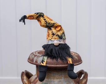 Fall Sunflower Gnome