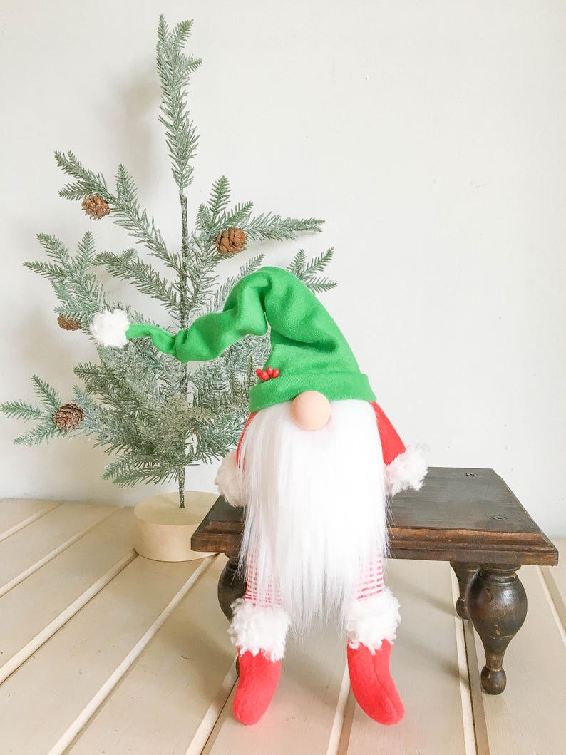 Christmas Gnome Christmas Elf FREE Shipping Etsy
