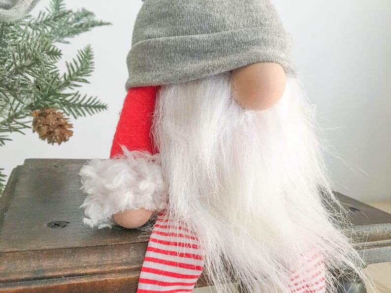 Christmas Gnome Christmas Elf FREE Shipping Etsy