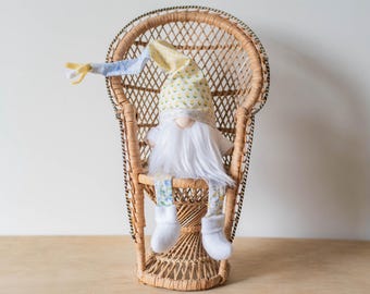 Floral Patchwork Gnome