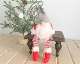 Christmas Gnome, Christmas Elf, FREE shipping