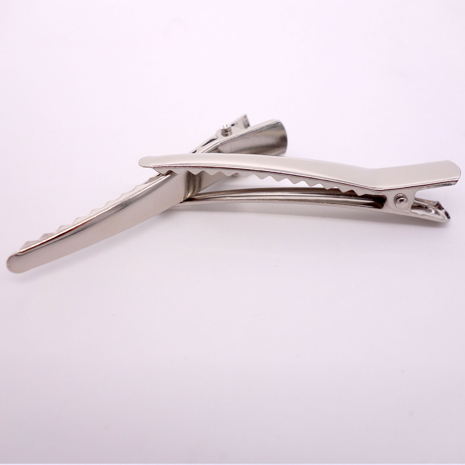 Bulk Silver Prong Barrettes Hair Alligator Clips Hair Etsy