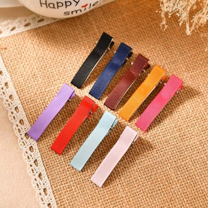 5CM Manual diy hairpin material,Ribbon clip,hair accessory accessories,bow clip ,clamp side clip hairpin square clip,duckbill clip
