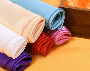 Handmade Silk Lined Satin Fabric (50cm*150cm) – Dress, Curtain, Wedding Decor