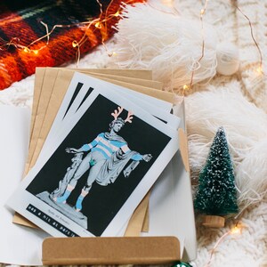 Weihnachtskarte, romantische Weihnachtskarte, Schnecke Mail, Karte senden, Apollo, lustige Karte, Humor
