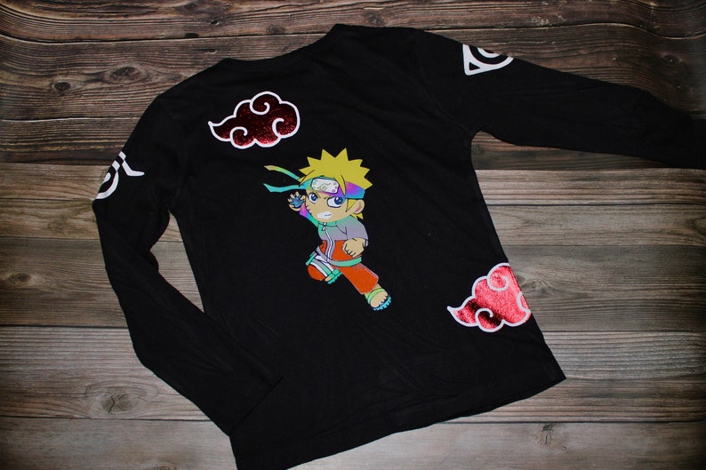Ninja Anime Themed Reflective Shirt