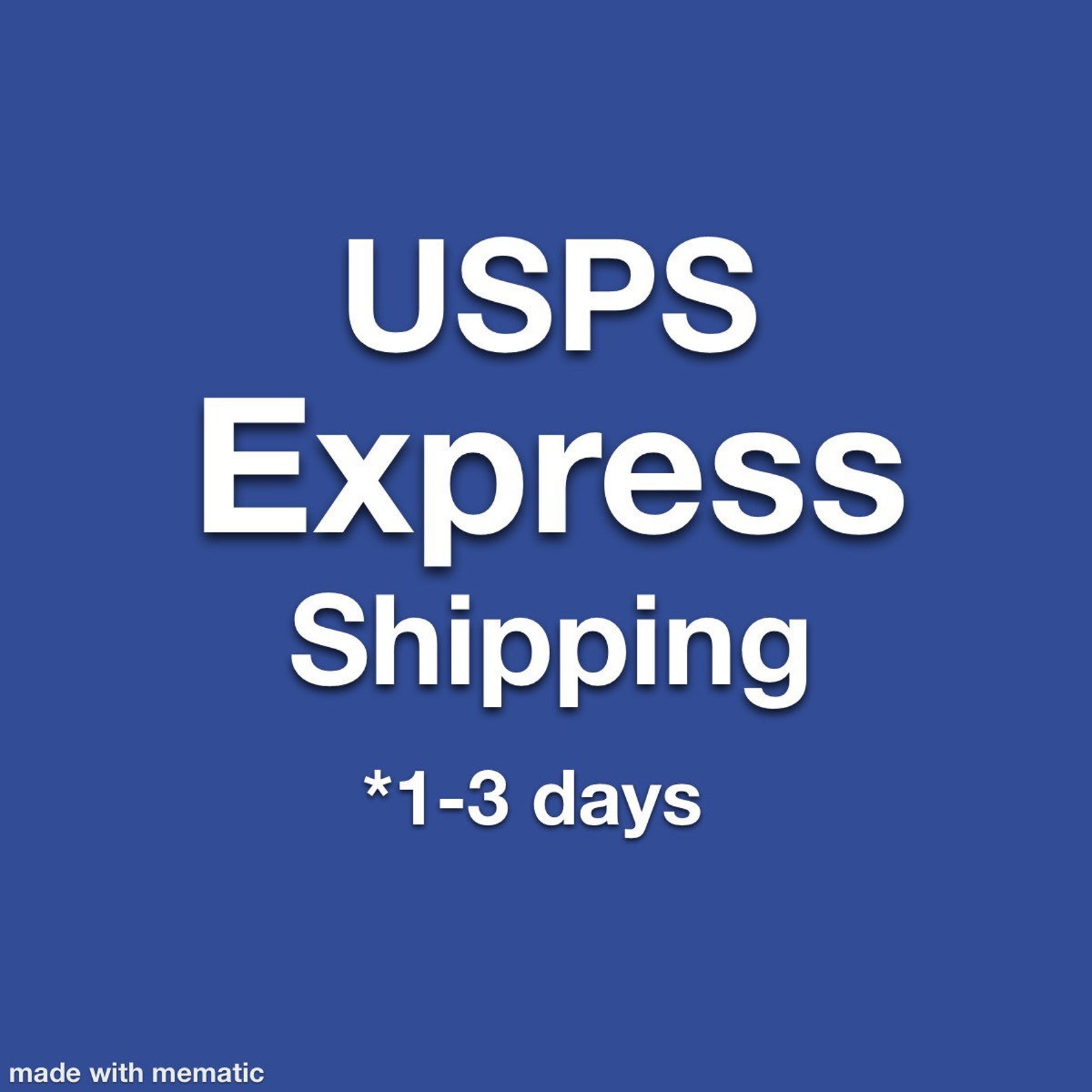 USPS Express Shipping 13 Days Etsy