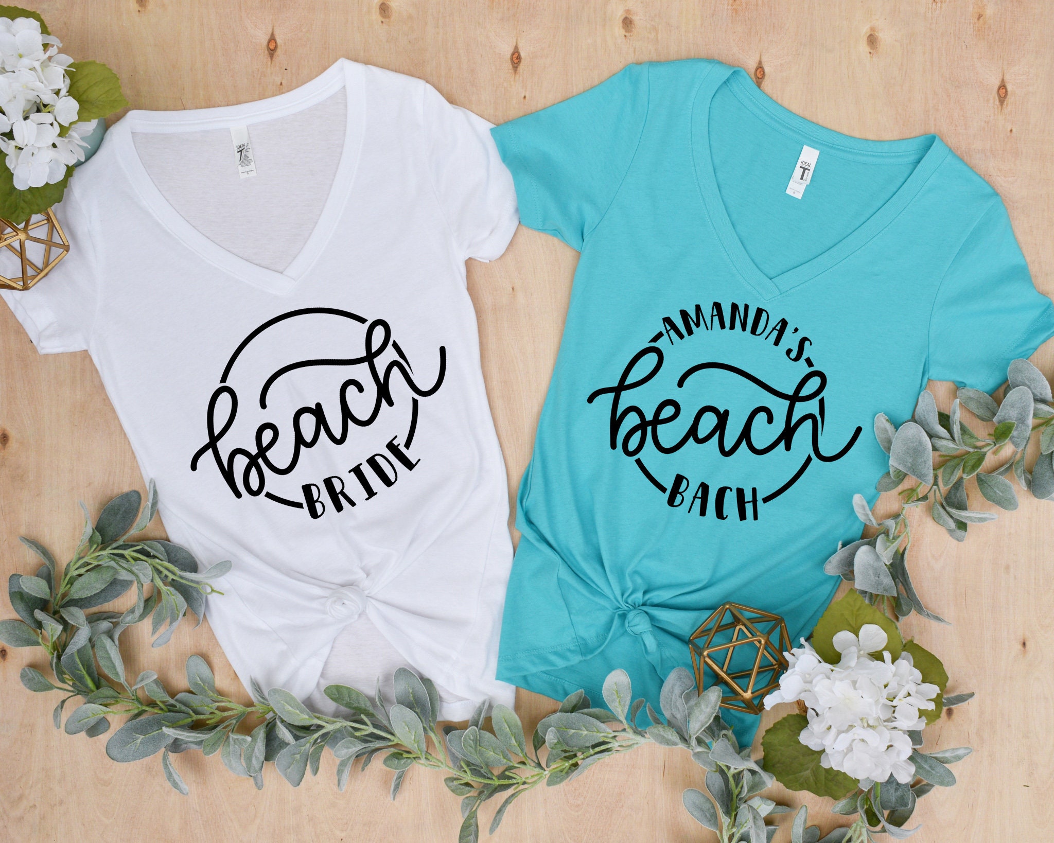 Camisetas personalizadas de soltera en playa - Etsy México