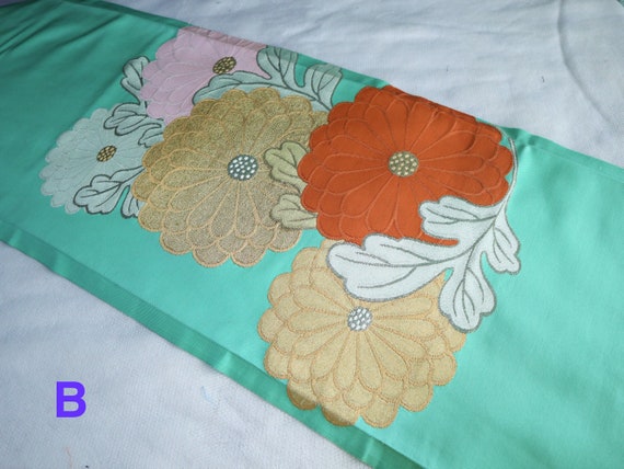 A88 / Vintage Japanese Obi Silk Fabric Piece Vintage - Etsy