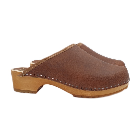 Classic wooden clogs sales