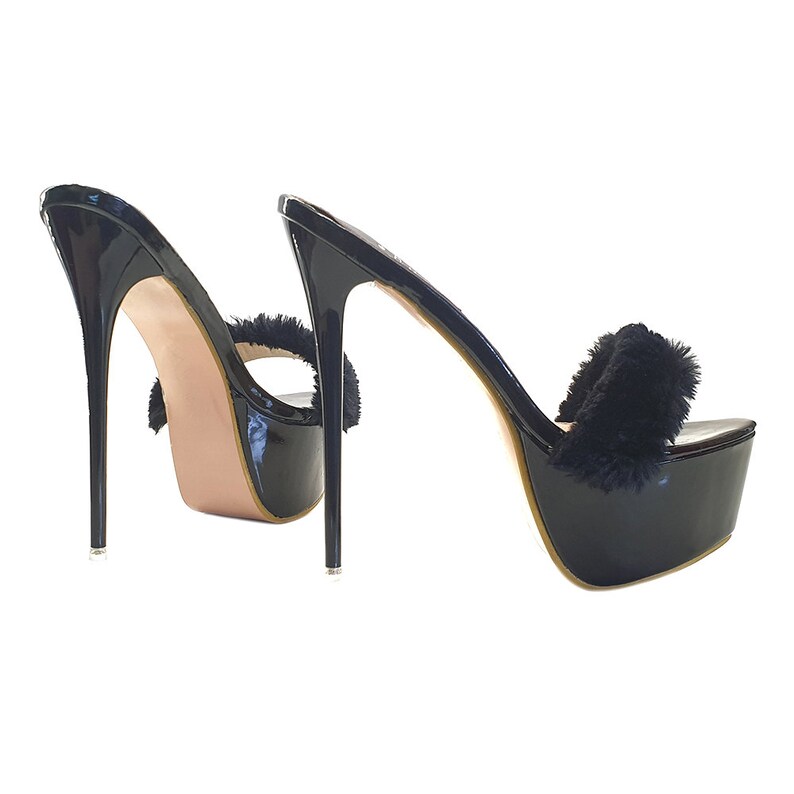 stiletto high heel clogs