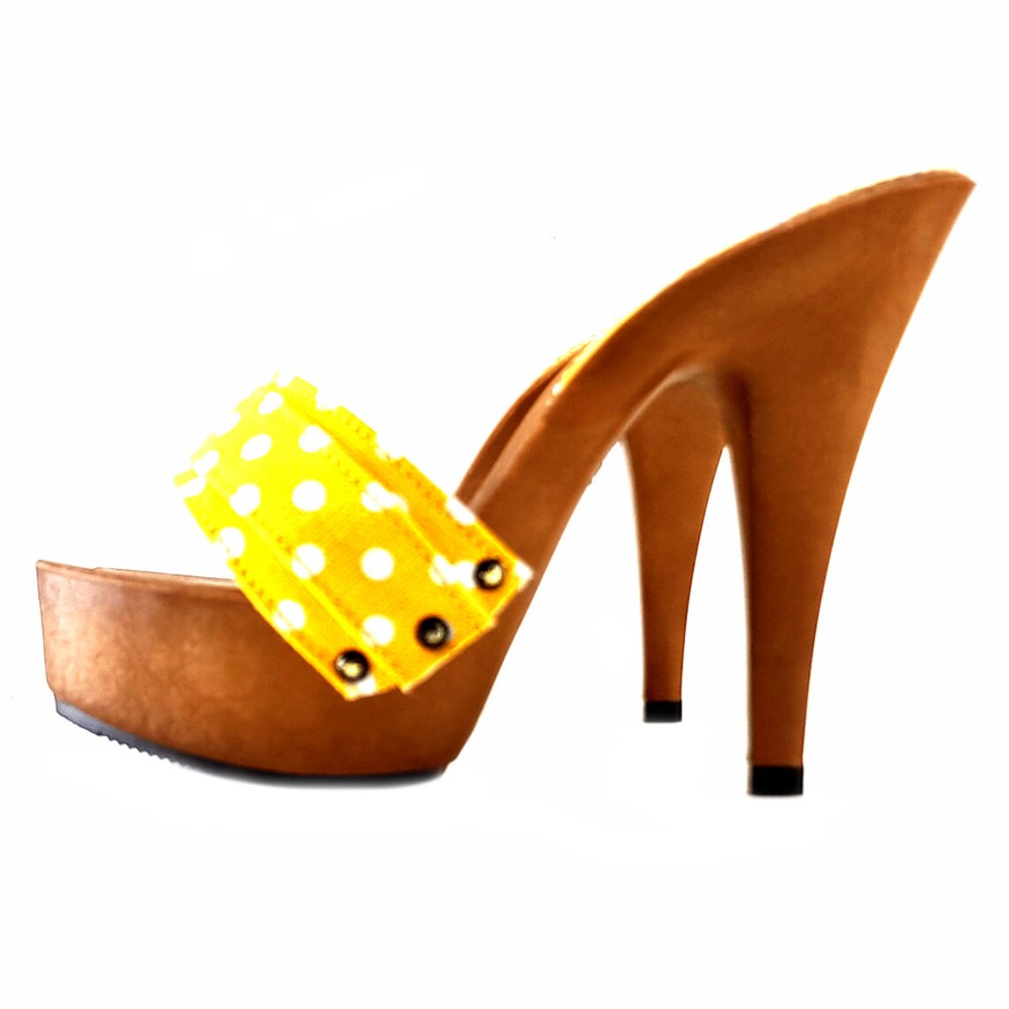 Women's Yellow Clogs Made in Italy K9301 GIALLO POIS Etsy