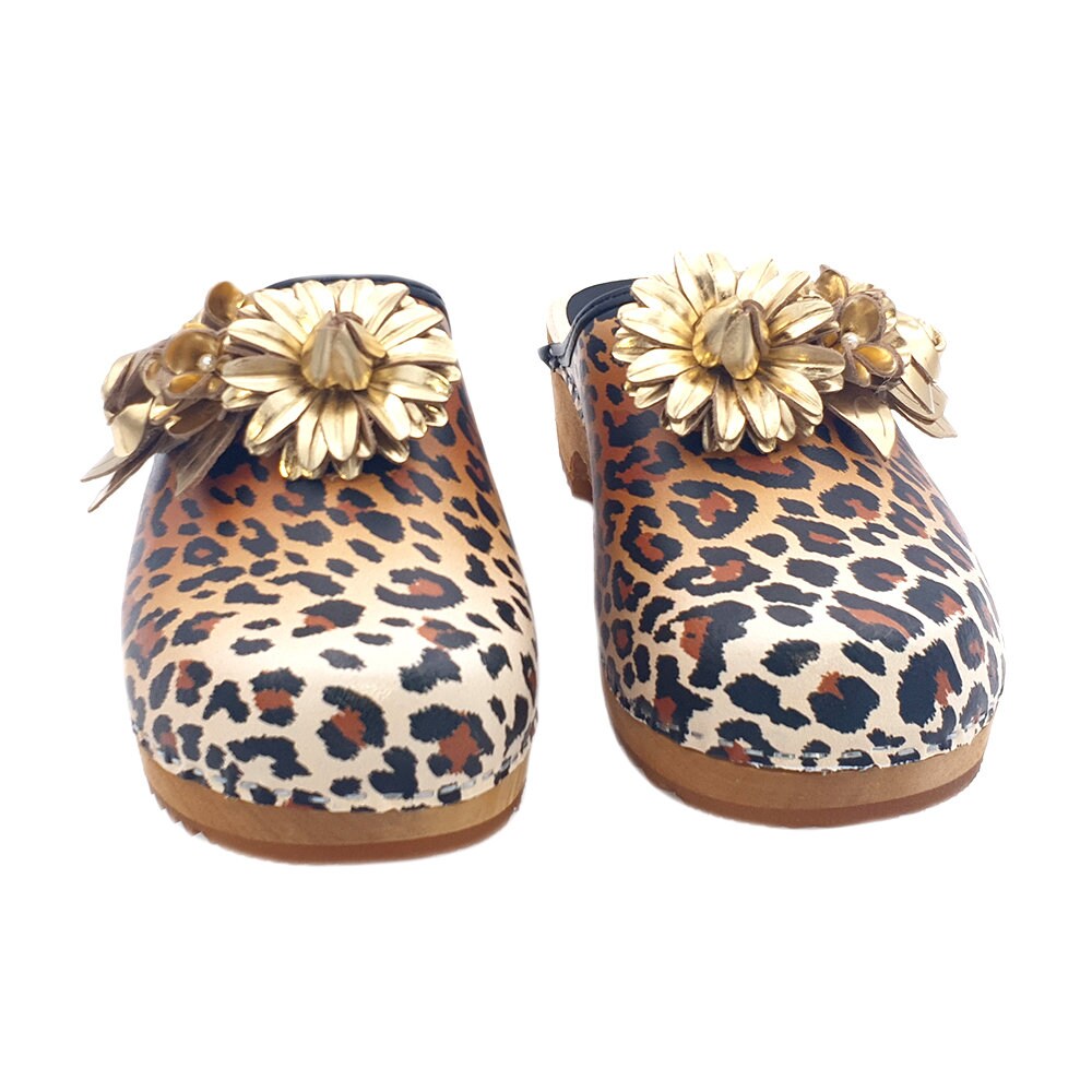 Dutch Women's Clogs Upper Decorated With Jewel Accessory Etsy UK