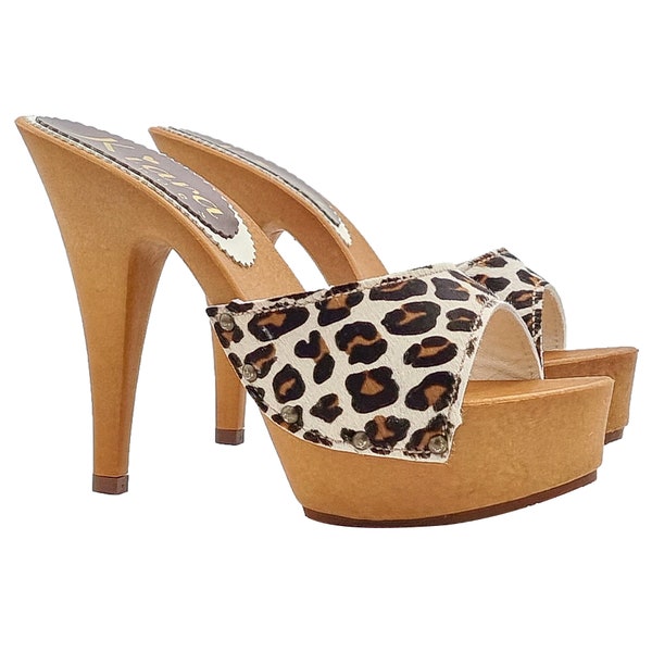 Kiara Heeled Mules