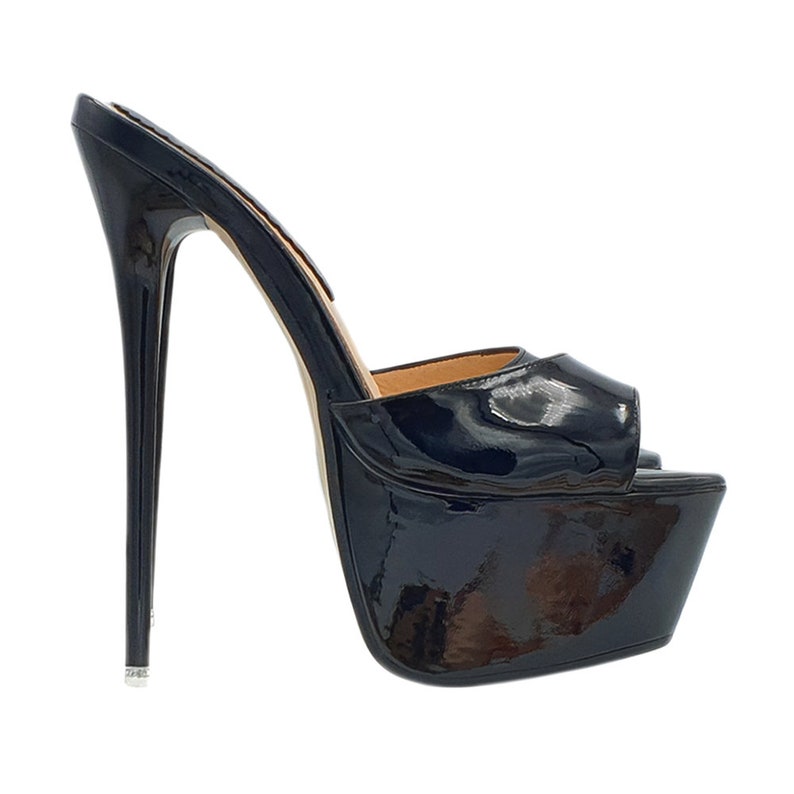 stiletto high heel clogs