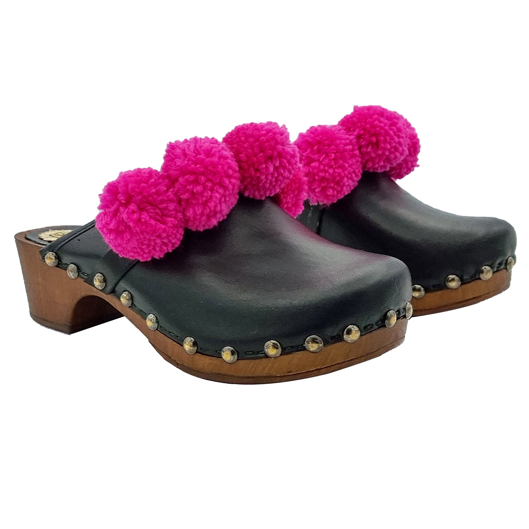 Pom Pom Mules Etsy Ireland