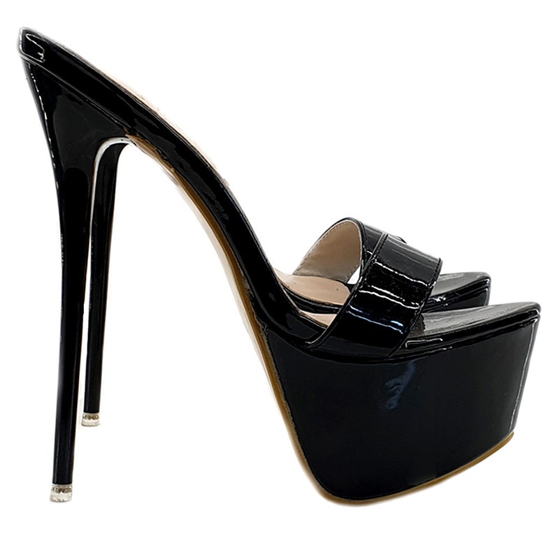stiletto high heel clogs