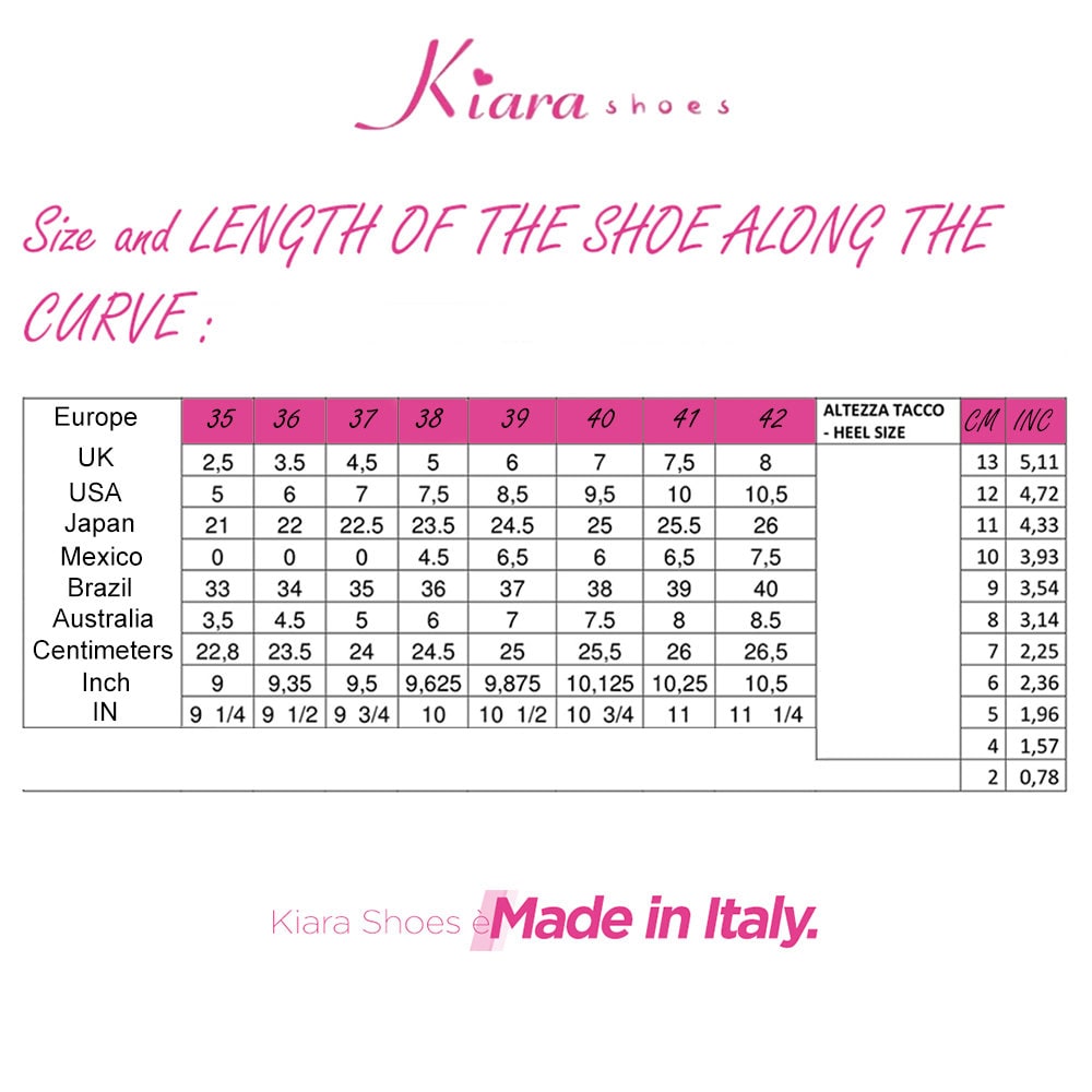 numeri scarpe australia