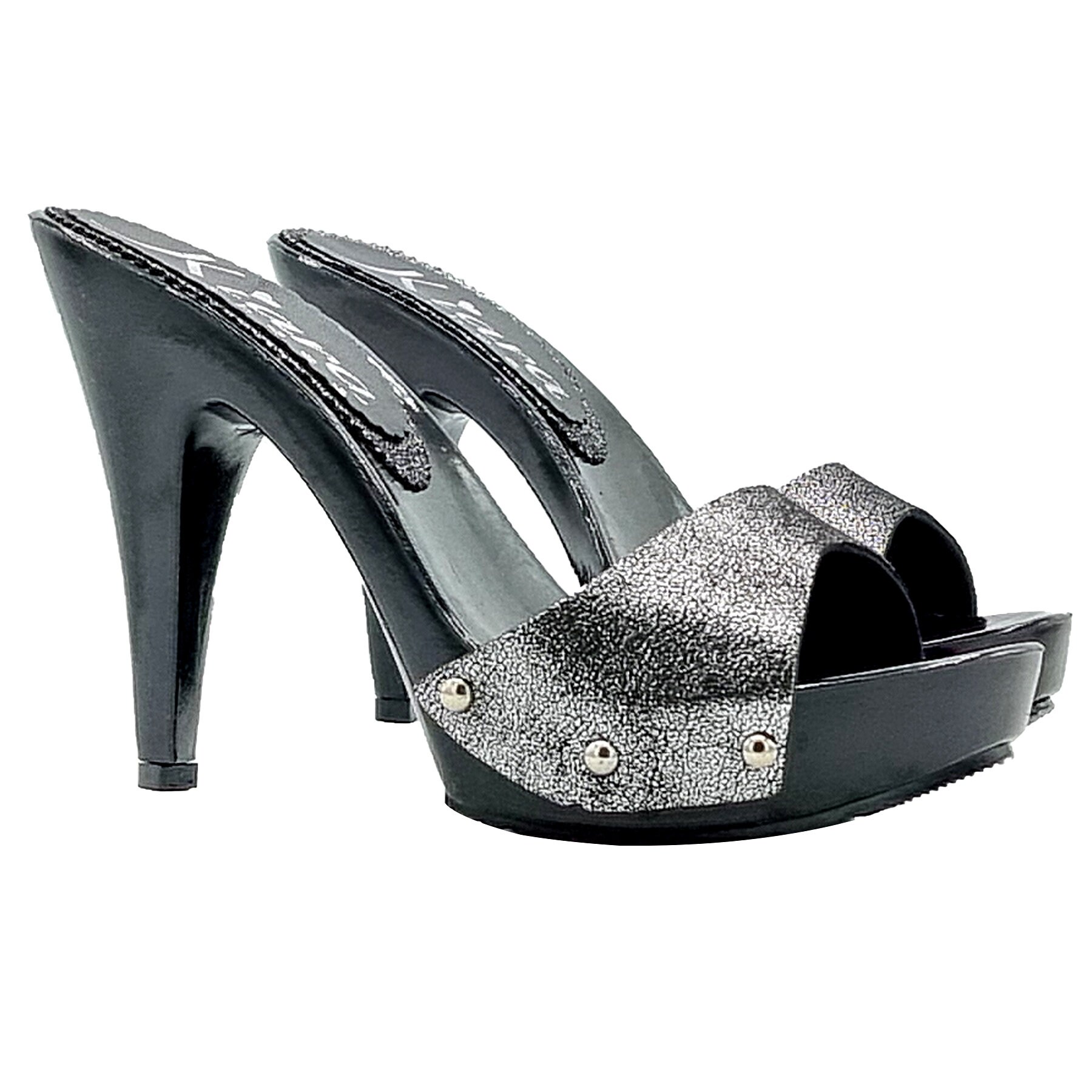 Jean noir slim avec poche en cuir | The Kooples