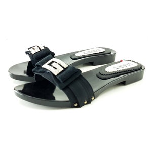 Flat black clogs -1525 NERO
