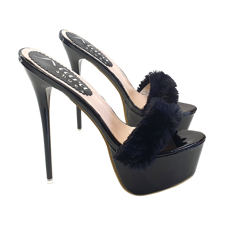 stiletto high heel clogs