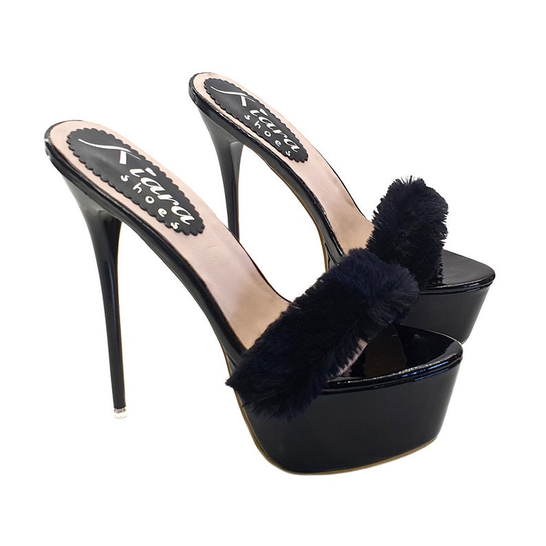 stiletto high heel clogs