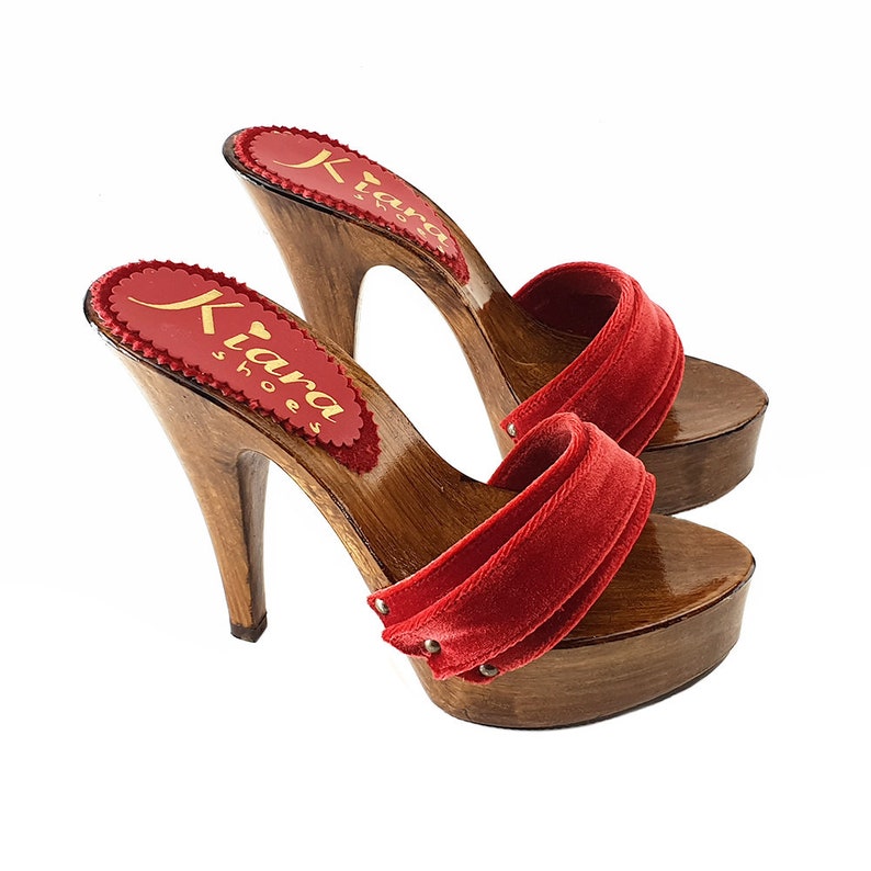 high heel clogs shoes