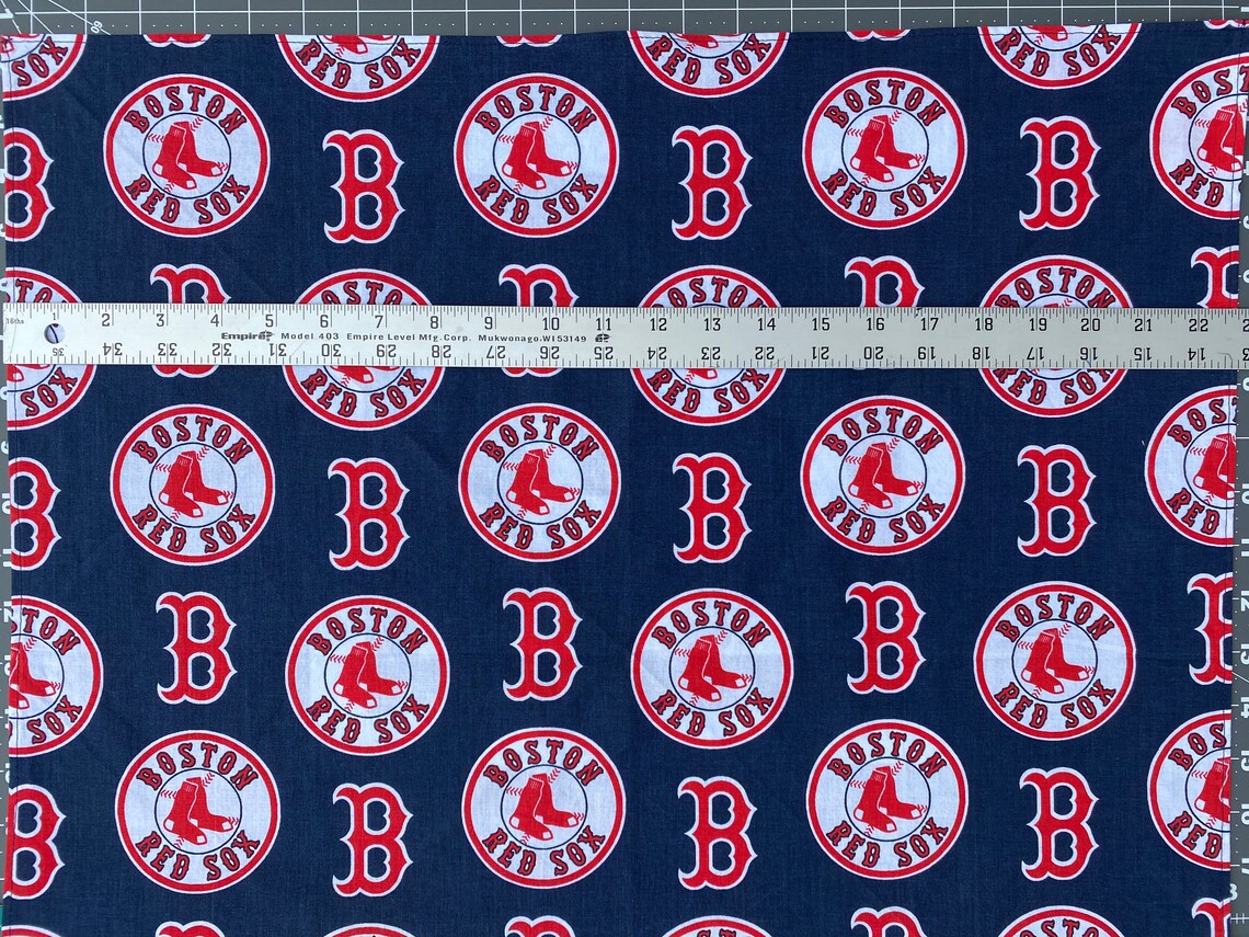 Bandana MLB Baseball Boston Red Sox Baseball cotton Bandana on Etsy
