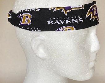 Headband NFL Baltimore Ravens cotton Workout Headband fan gift