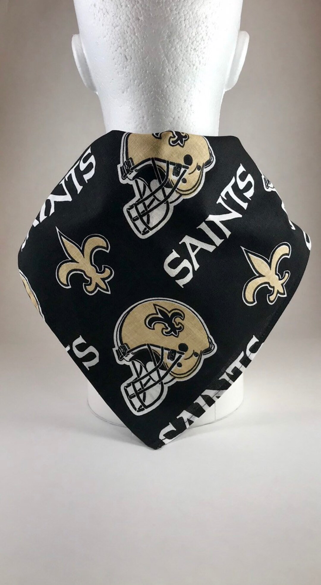 Bandana NFL Football New Orleans Saints Cotton Bandana Sports Fan Scarf