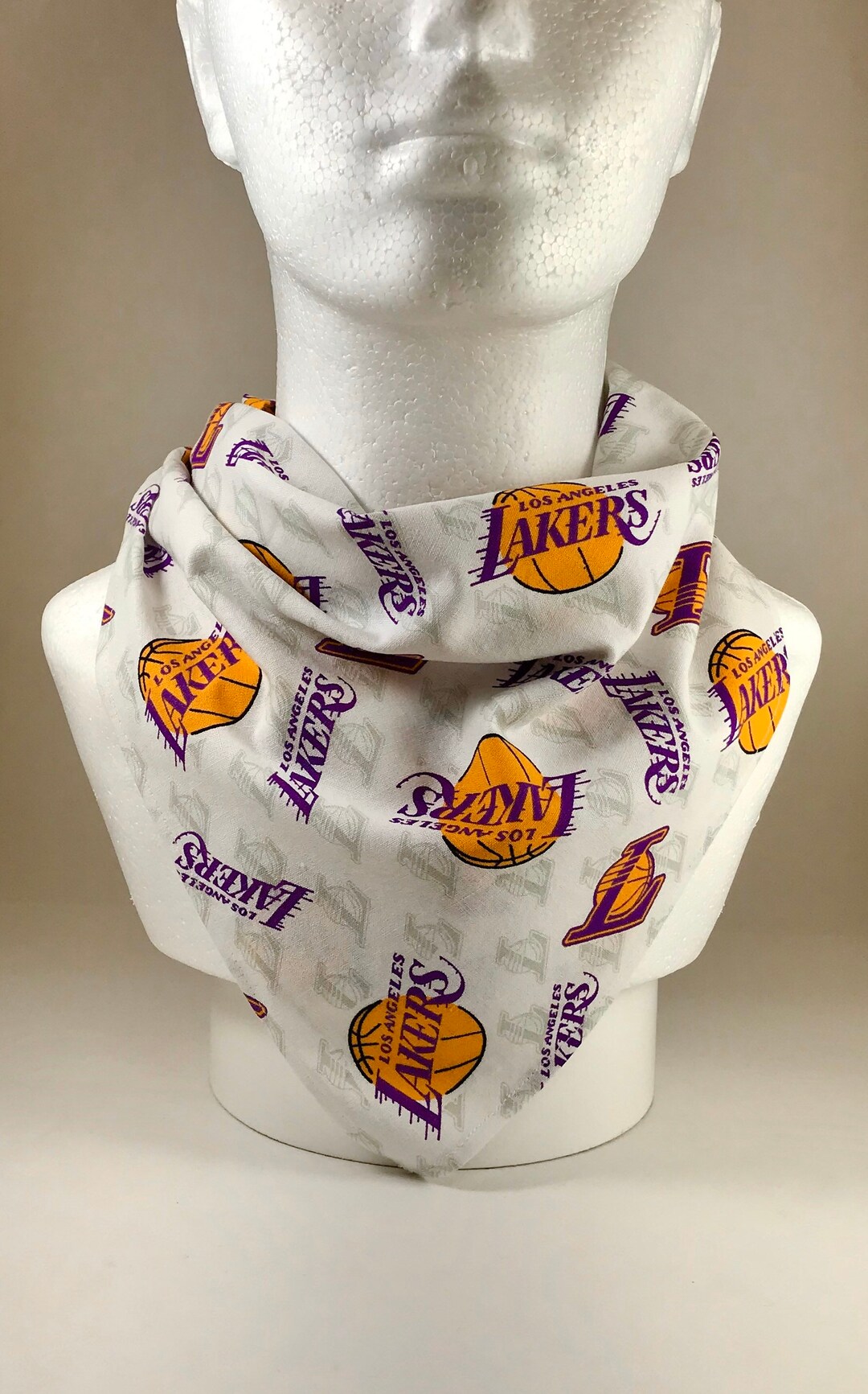 NBA Los Angeles Lakers Bandana Etsy