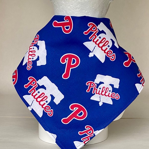 Bandana MLB Baseball; Philadelphia Phillies cotton Bandana scarf kerchief