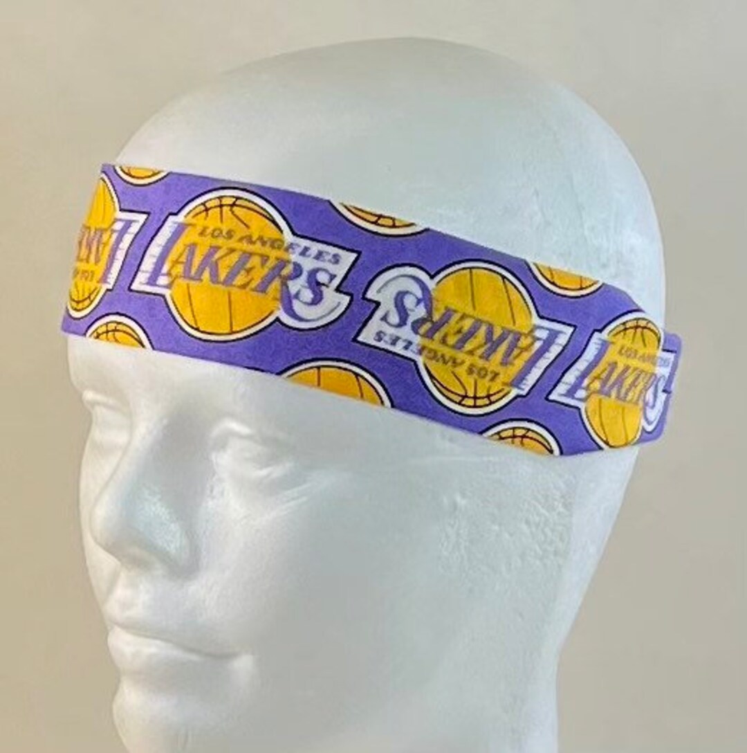 Los Angeles Lakers Headband Cotton Workout Headband or LA Etsy