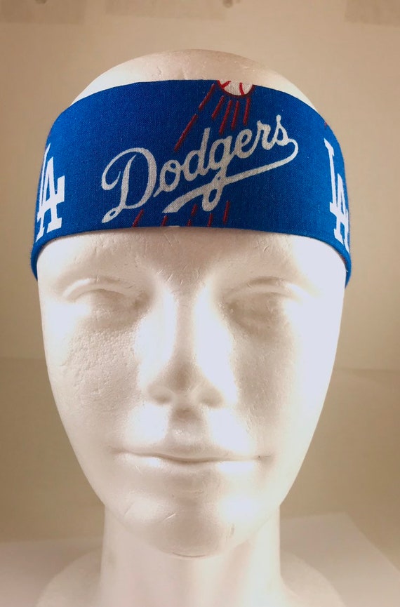 LA Dodgers Headband Cotton Workout Headband or Add Your Etsy