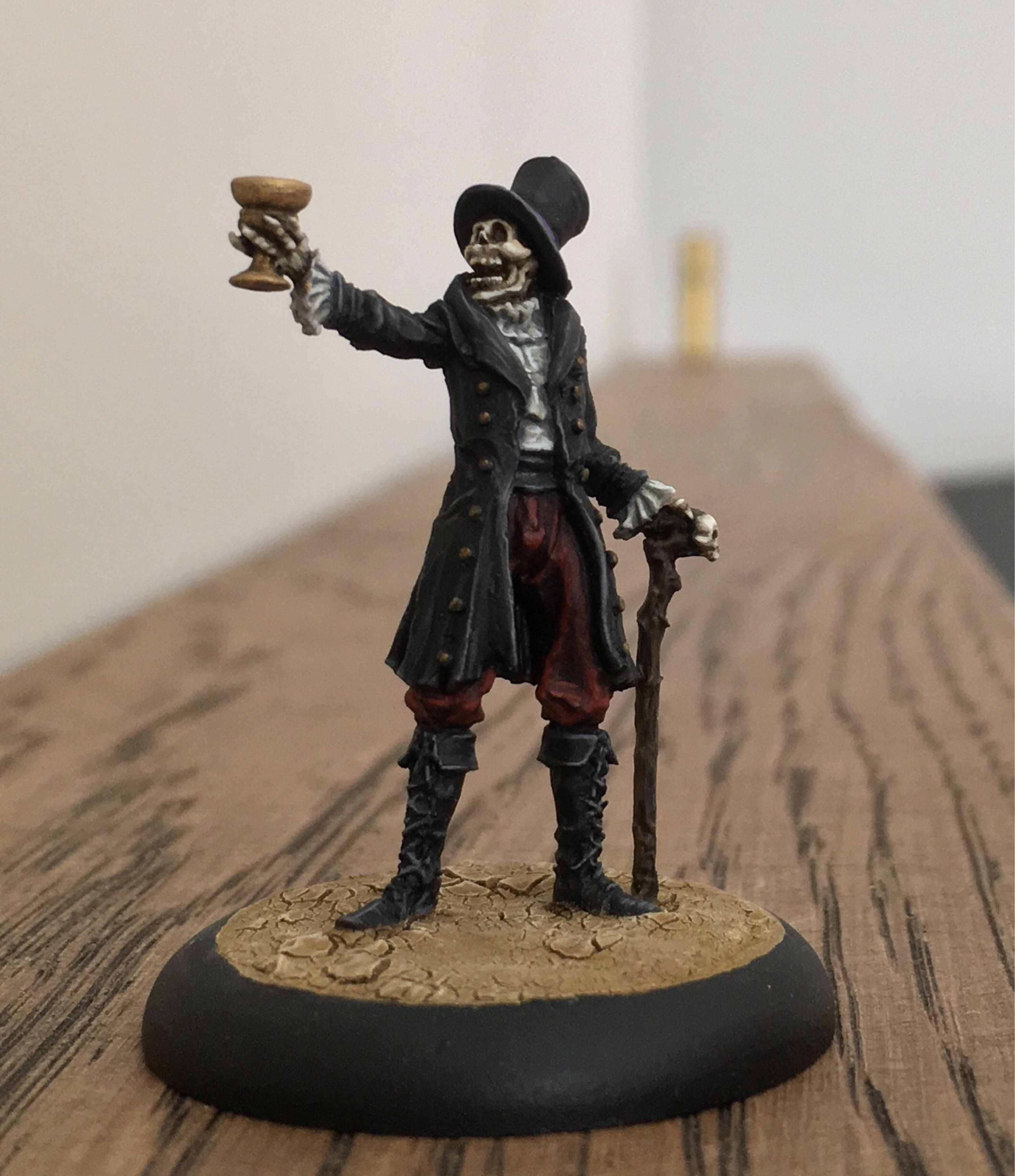 Hidalgo Skeleton UnD02. A 28mm pewter RPG Miniature he is a Etsy