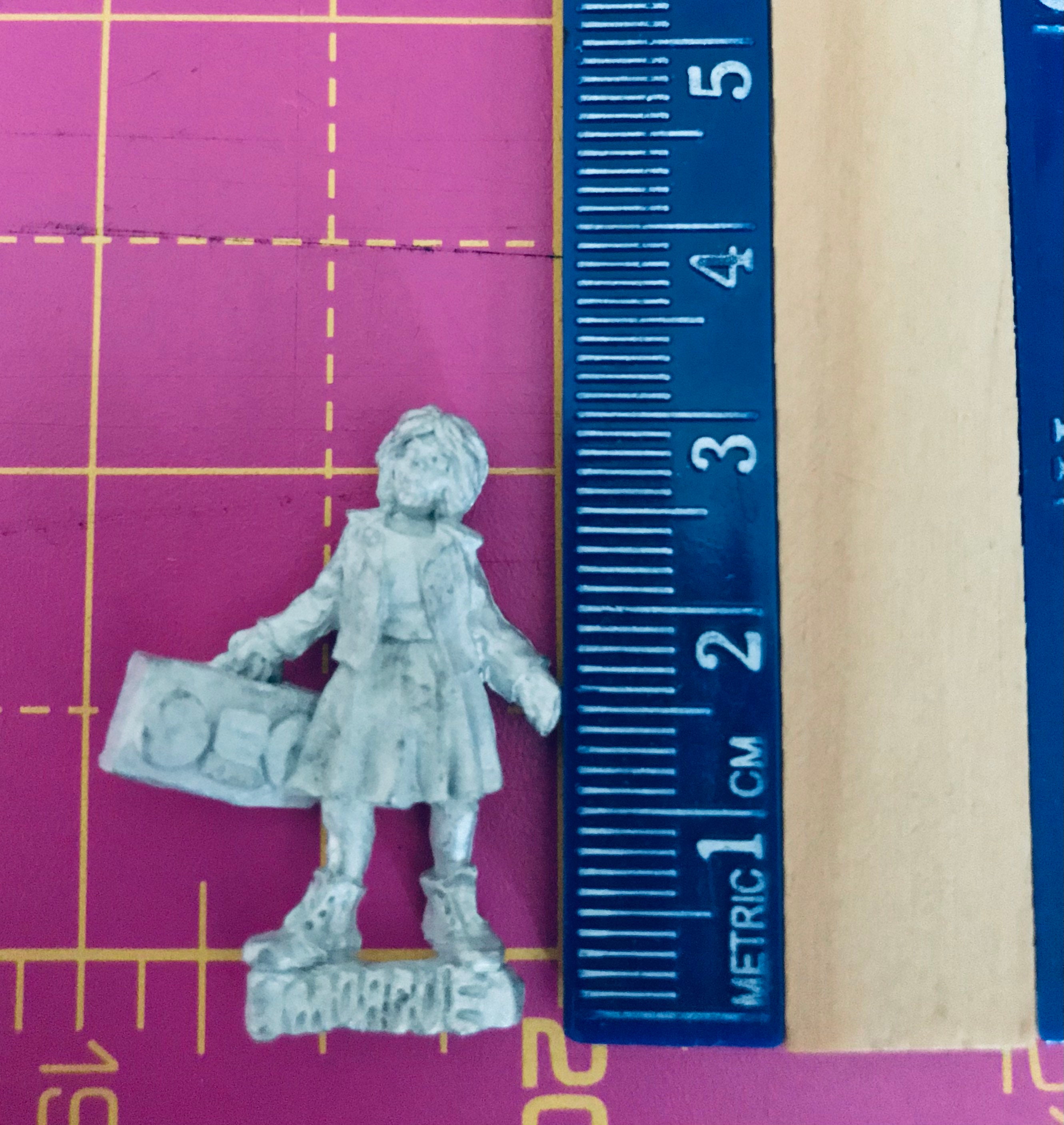 1980s KIDS Full Set of 8 X 28mm Rpg Miniatures - 80s Kids. “sold