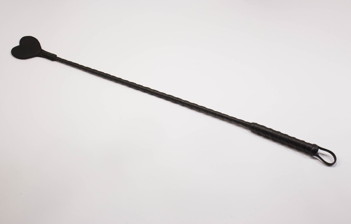 BDSM Leather Stack. Leather Stick. Genuine Leather Swaggerstick