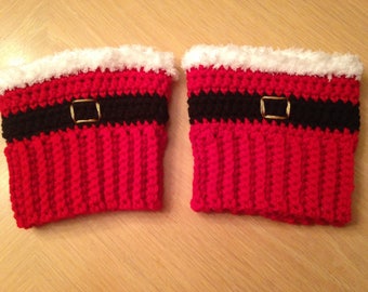 Christmas Boot Cuffs