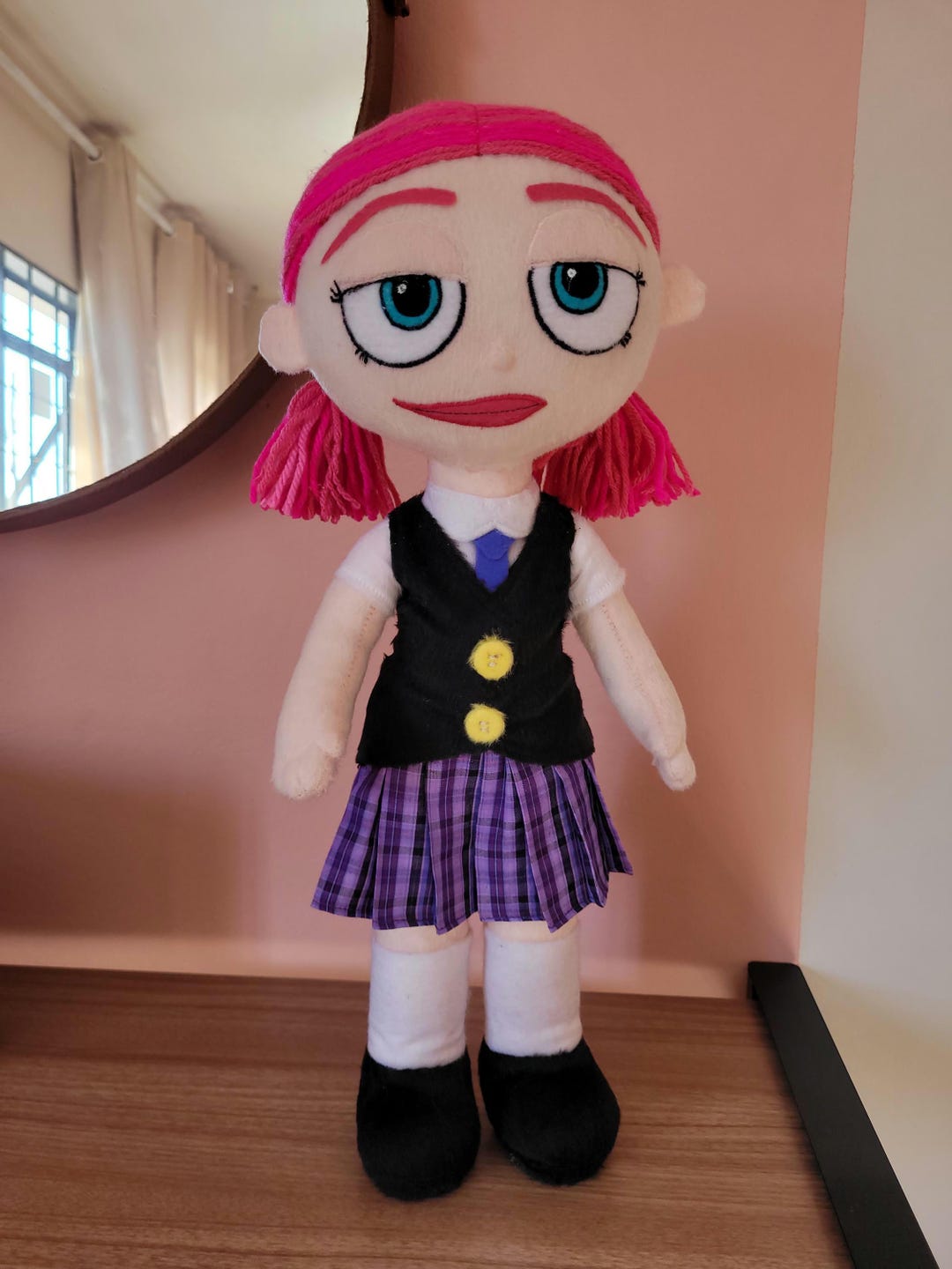 Kitty Uglydolls Custom Plush Doll Inspired by the Movie