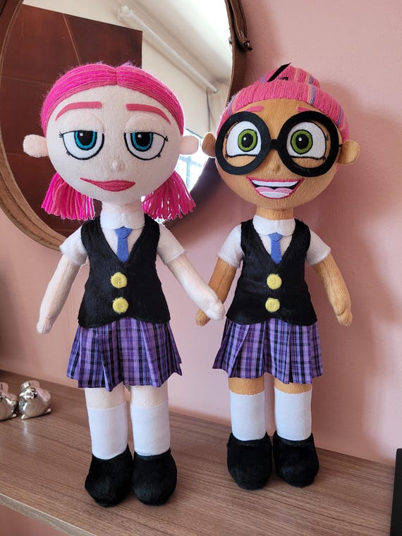 Mandy and Kitty Uglydolls Custom Doll Inspired by the Movie