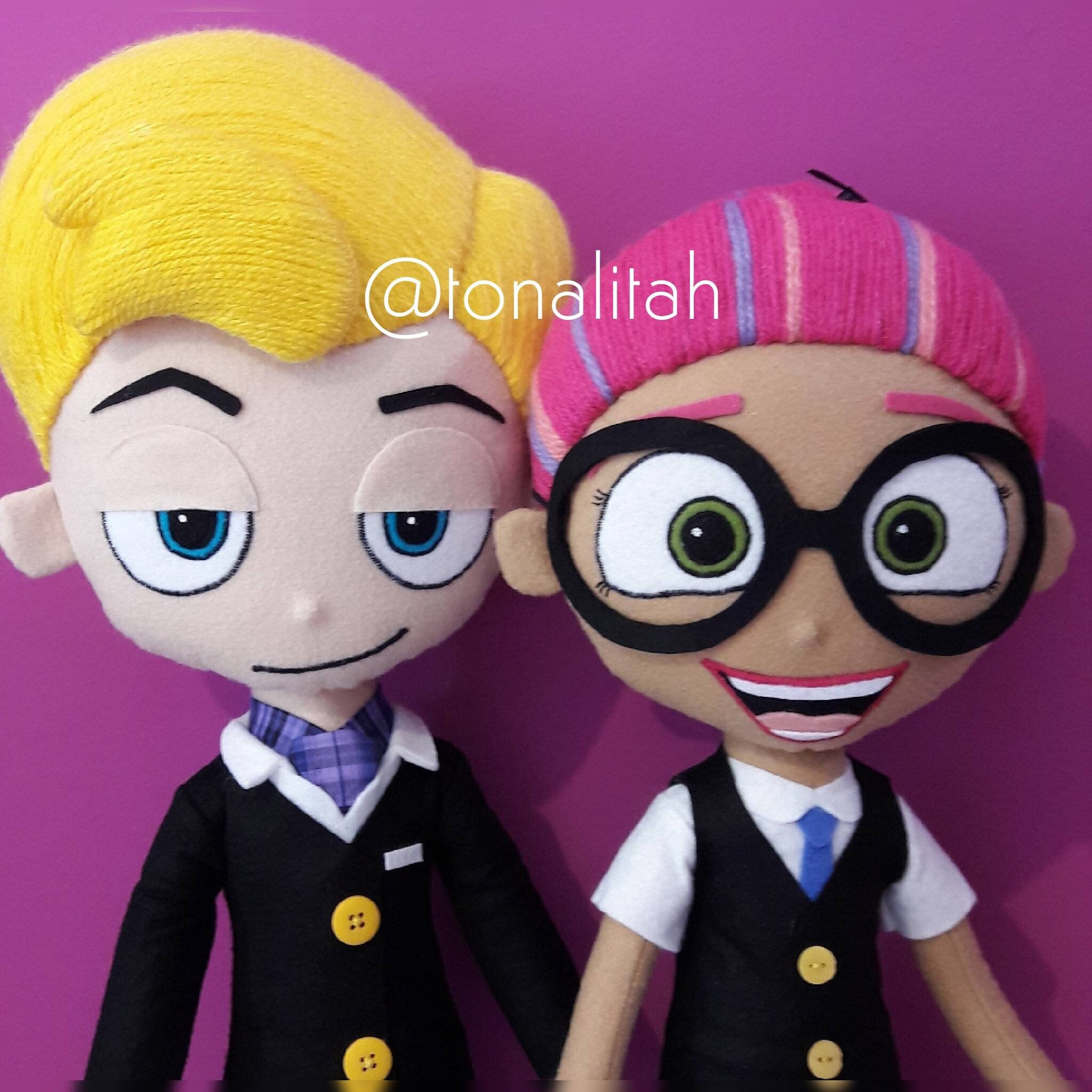 Lou and Mandy Uglydolls custom doll inspired by the movie | Etsy