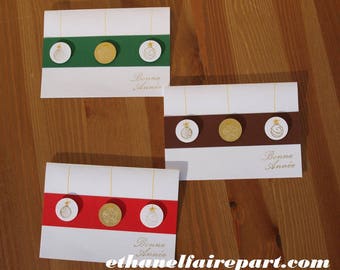 Set of 5 greeting cards