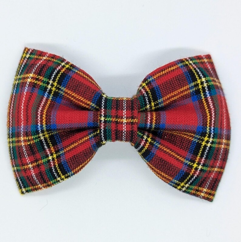 Galloway Red Tartan Bow Tie main image 0