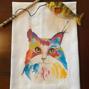 Cat Tea Towel